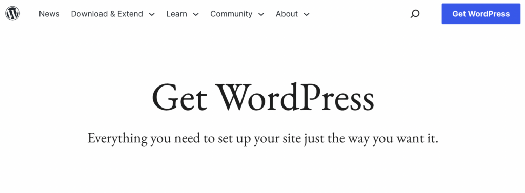 Installing WordPress